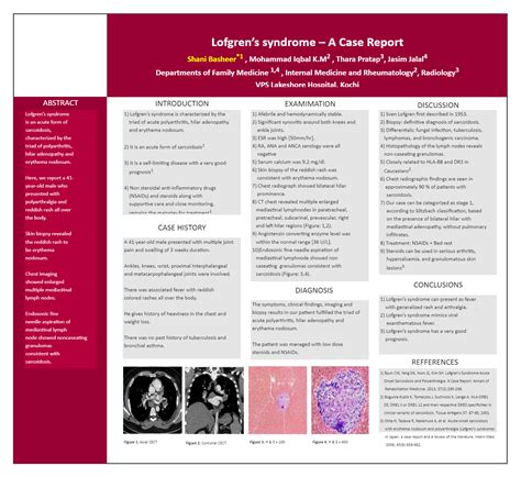 Case Report Poster Template