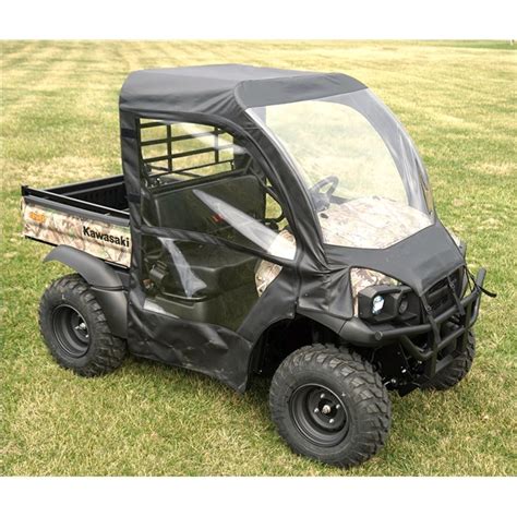 KAWASAKI MULE 600/610/610 SX SOFT CAB ENCLOSURE W/VINYL WINDSHIELD ...