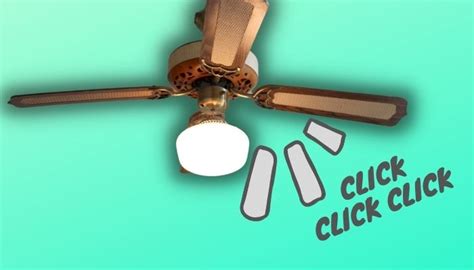 Ceiling Fan Making a Clicking Noise? Here's How To Fix It - Soundproof Panda