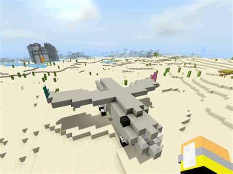 Army Plane with Interior Minecraft Map