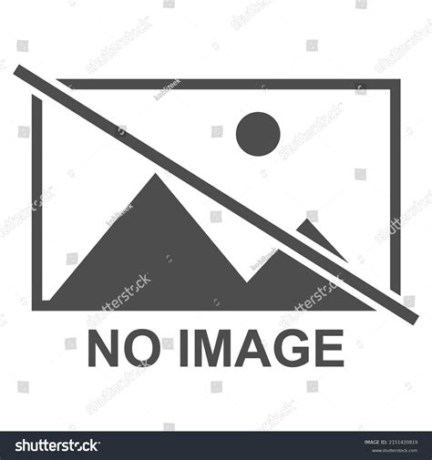 No Image Vector Symbol Missing Available Stock Vector (Royalty Free ...