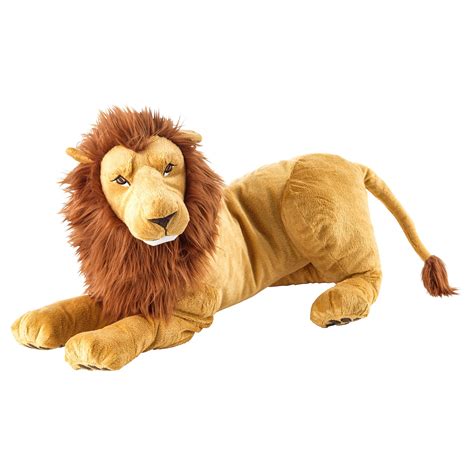 DJUNGELSKOG soft toy, lion - IKEA