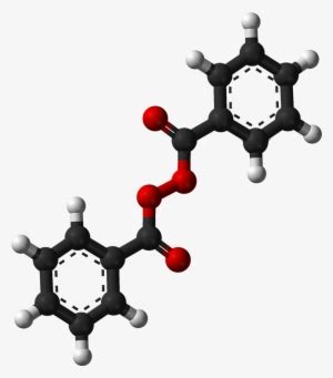 Benzoyl Peroxide 3d Balls - Structure And Iupac Name Of Salicylic Acid - Free Transparent PNG ...