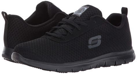 Skechers Womens 77210W Canvas Low Top Lace Up Running Sneaker, Black, Size 9.5 J | eBay