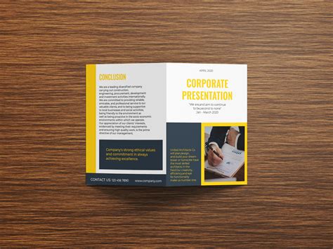 Bi-Fold Marketing Brochure A4 – PSD AI Template by Graphicques | Codester