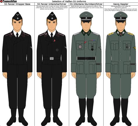 Selection of Waffen-SS Uniforms by Grand-Lobster-King on DeviantArt