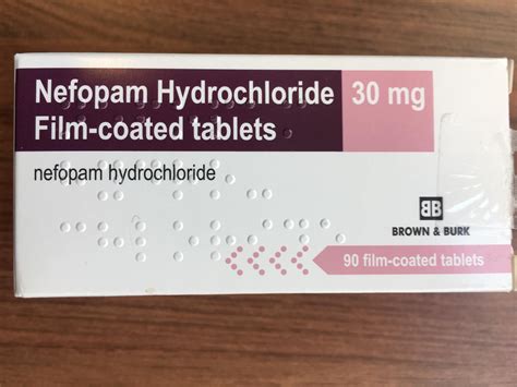 Nefopam Hydrochloride Tablets - Brown & Burk