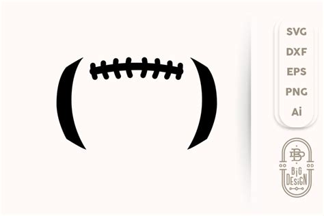 Football Ball SVG | Football laces SVG | Football stitches