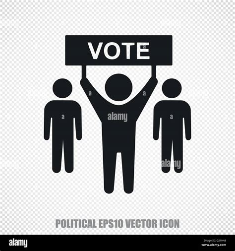 Politics vector Election Campaign icon. Modern flat design Stock Vector Image & Art - Alamy