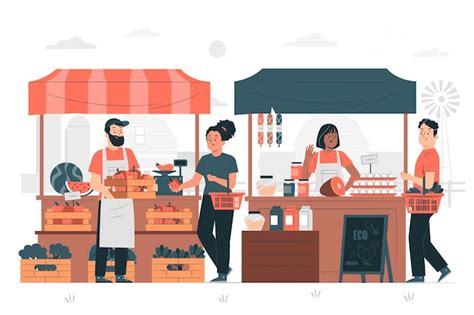 Market Vectors & Illustrations for Free Download | Freepik