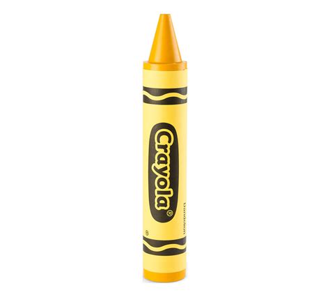 Commemorate the retired Dandelion Crayon in a big size with the 2 pound crayon! | Crayola