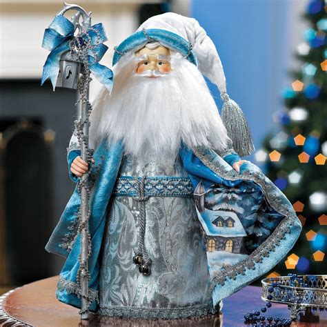 Winter Collectible Santa Claus Figurine | Collections Etc.