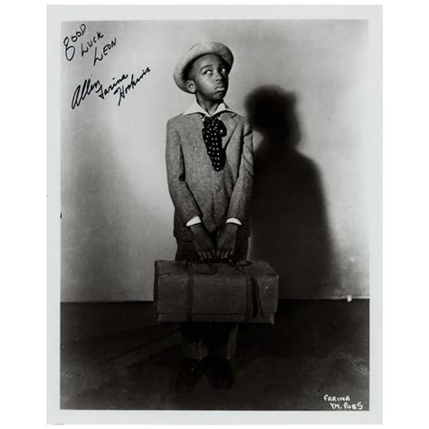 Our Gang: Allen 'Farina' Hoskins Signed Photograph