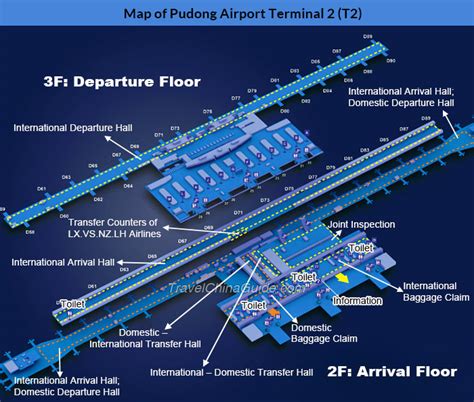 Shanghai International Airport Terminal Map