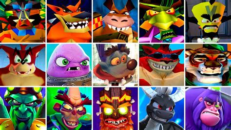 Crash Bandicoot 1 Bosses