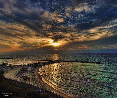 Tel Aviv Sunset, Israel | hypnotizing sunset at Hilton beach… | Flickr