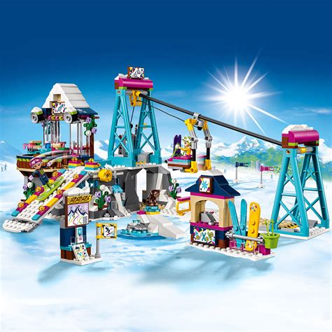 LEGO Friends Snow Resort Ski Lift - - Fat Brain Toys