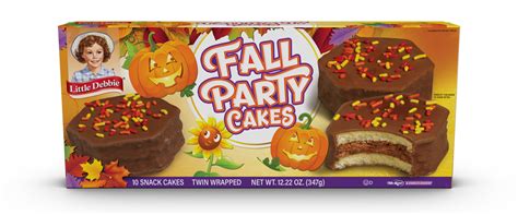 Fall Party Cakes Choc | Little Debbie