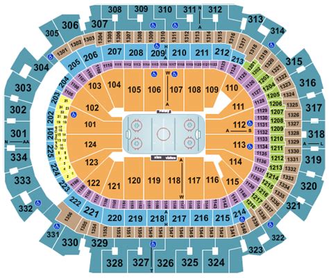 American Airlines Center Seating Chart + Rows, Seat Numbers and Club Seats