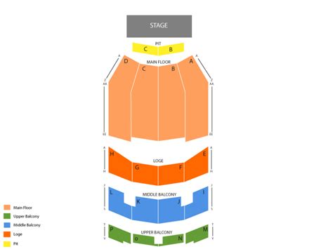 Embassy Theatre Seating Chart | Cheap Tickets ASAP