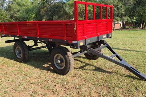 New 6 Ton Double Axel Trailer Dropside trailers Agricultural trailers ...