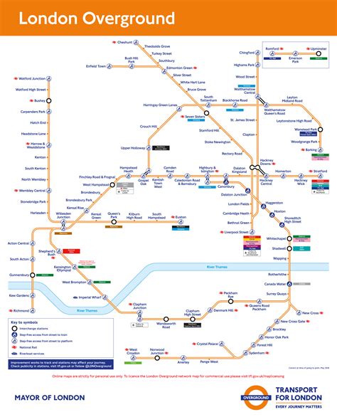 London Overground to be split into separate lines