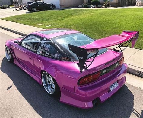 #Nissan #Silvia #S13 #240sx #Modified #WideBody #Slammed #Stance #JDM # ...