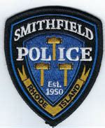 Smithfield, Rhode Island Police (Gold, Hat Patch, 3 1/2 inch high)