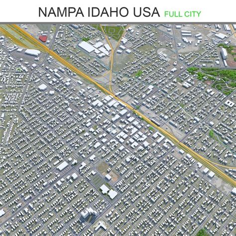 Nampa Idaho USA 3D - TurboSquid 2042518