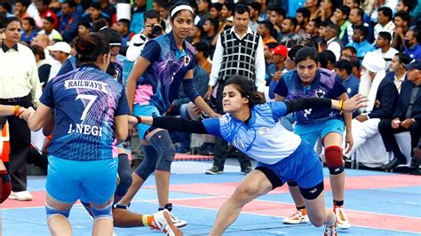 Senior National Kabaddi Women: Indian Railways, Jharkhand, Haryana and Himachal Pradesh advance ...