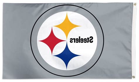 Pittsburgh Steelers Flag 3x5 Grey NFL | Heartland Flags