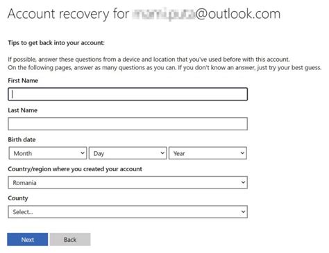 How to Recover a Microsoft Account Without Secondary Sign-In Options