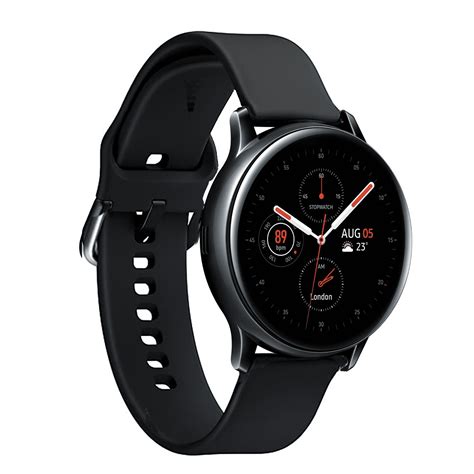 Restored Samsung Galaxy Watch Active 2 - R825U - 44mm - LTE - Stainless ...