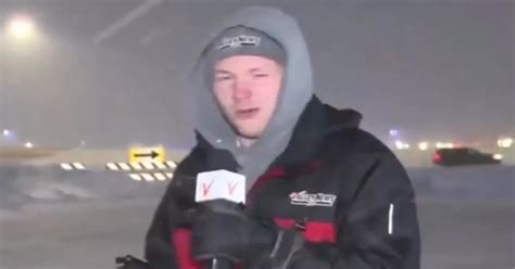 Weather reporter goes viral for hilarious snowstorm coverage as US ...