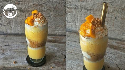 MANGO GRAHAM SHAKE | Satisfying Mango Graham Shake With Whipped Cream ...