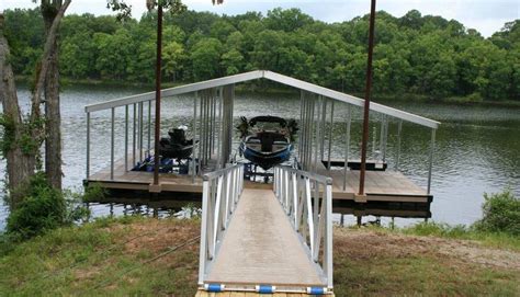 3-Slip Floating Aluminum Boat Docks | Wahoo Docks