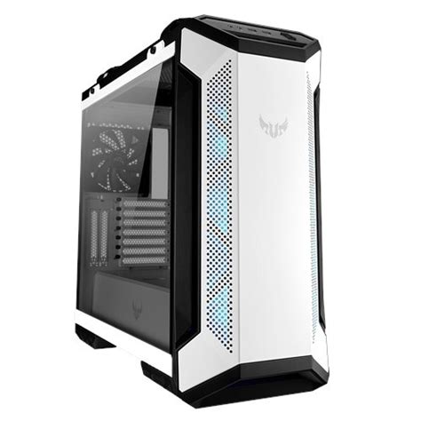 Buy Asus GT501 Tuf Gaming Case White Atx Mid Tower Case With Handle, Supports Eatx, Tempered ...