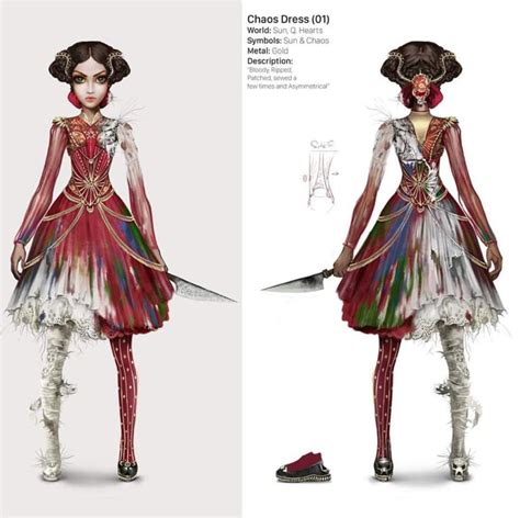 Alice: Asylum Dress Concepts | American McGee's Alice Amino | Dark ...