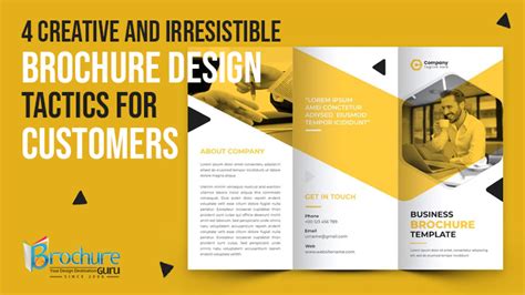 4 Creative and Irresistible Brochure Design Tactics for Customers ...