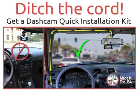 Quick & Easy Dash Cam Installation Kits for Sale | Made in the USA