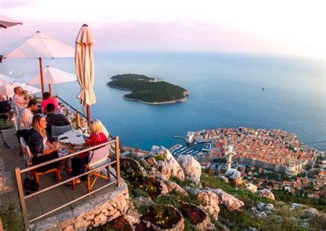 Dubrovnik's Panorama Restaurant has the Best Dinner Views, Ever