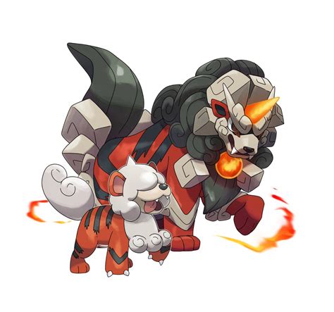 VivinkArt on Twitter: "Hisuian Arcanine on its own!…