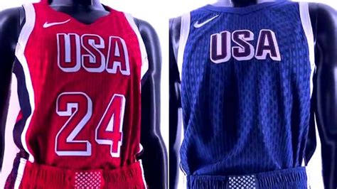 Nike USA 2024 Olympics Basketball Jerseys Revealed