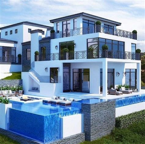 House Goals - Awesome | Beautiful modern homes, Modern mansion, Luxury houses mansions