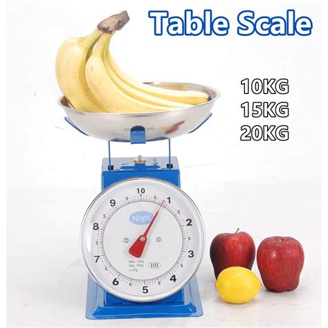 177 Shop Scale Grocery Mechanical Scale Market Scale Transferable 10KG 15KG 20KG | Shopee ...