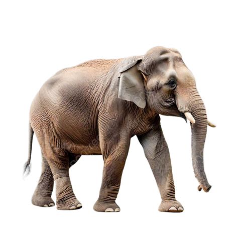 éléphant Vue De Face Sur Fond Blanc PNG , L éléphant, Animal, éléphant De Dessin Animé Fichier ...