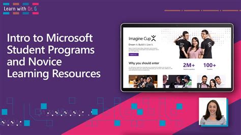 Intro to Microsoft Student Programs and Novice Learning Resources - YouTube