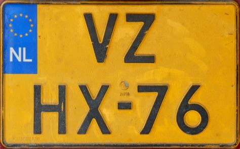 Olav's Dutch license plates. Page 6. Number plates of the Netherlands