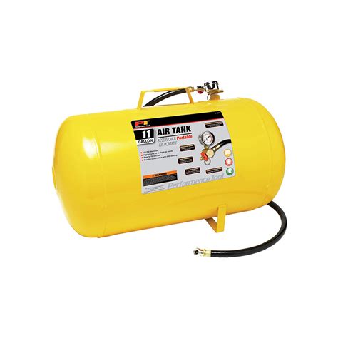 Performance Tool Portable Air Tank, 11 Gallon - Midwest Technology Products