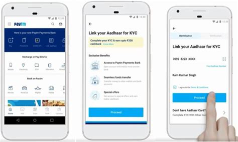 Paytm app for merchant to do kyc form - mapmasa